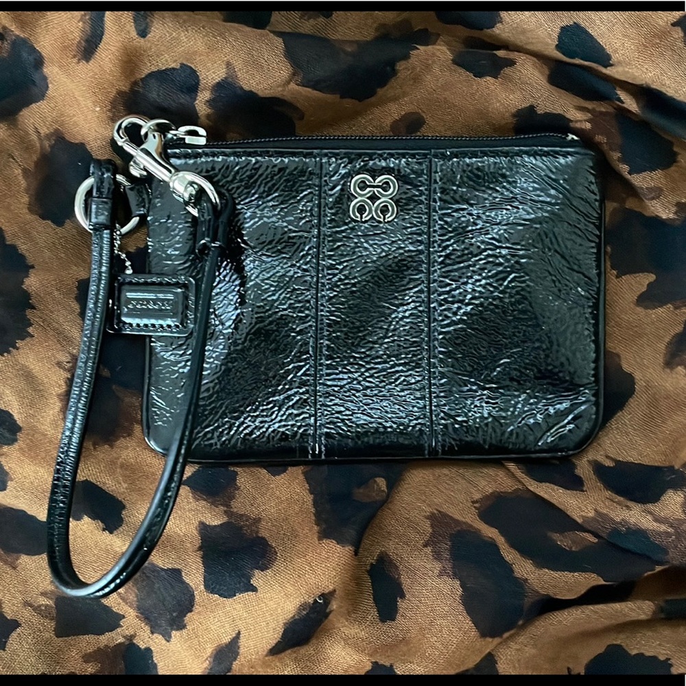 Coach Patent Leather Wristlet